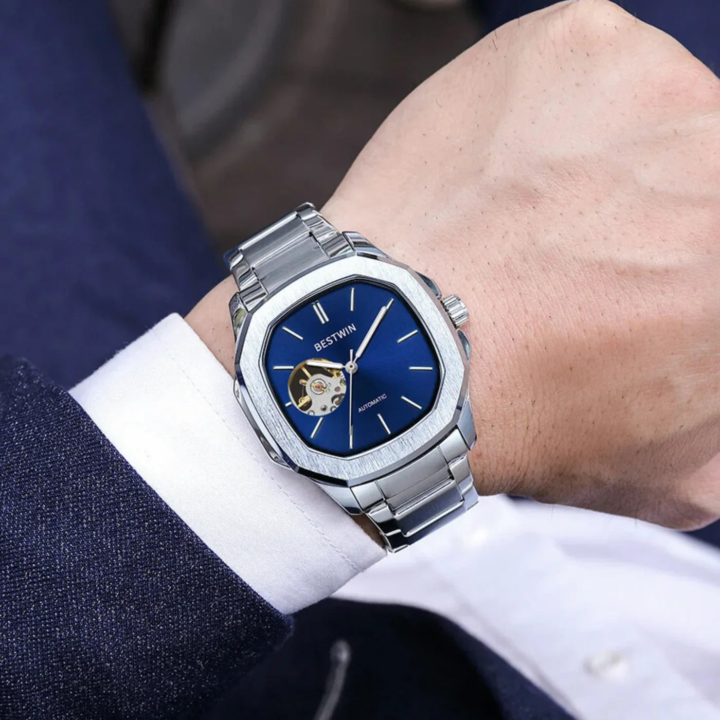 VELIN HORIZON BLUE SILVER