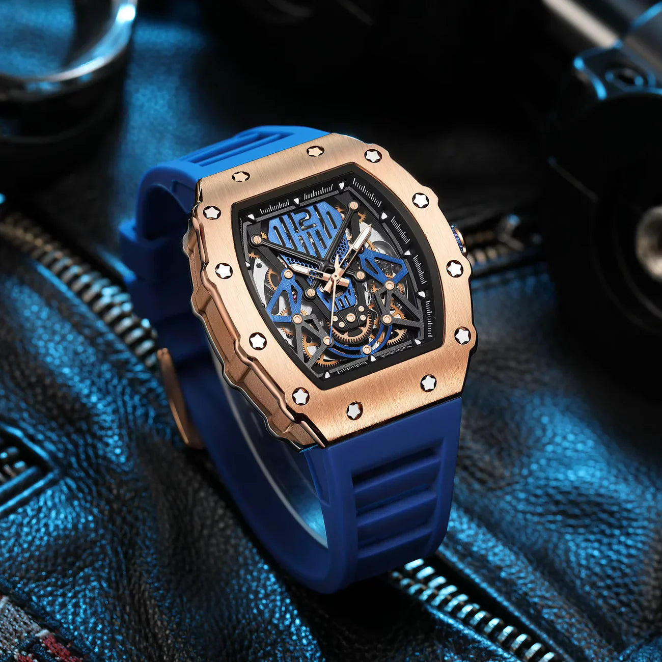 VELIN CHRONO BLUE
